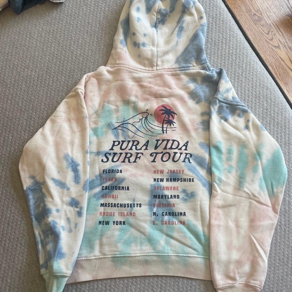 Pura Vida Surf Tour Hoodie